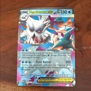 Mega Abomasnow EX Pokemon trading card